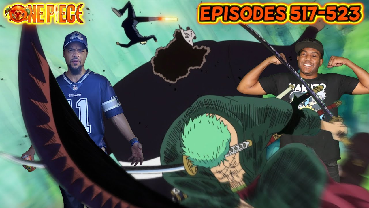 The Straw Hats Reunite! One Piece Episodes 517523 Reaction YouTube