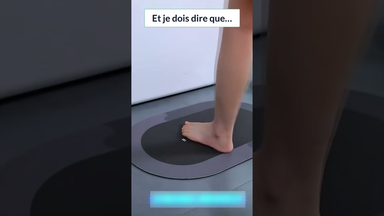 Découvrez la différence de ce tapis ultra absorbant !