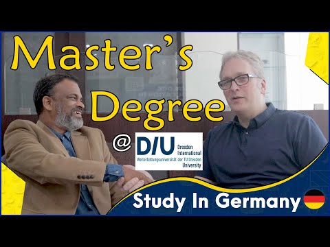 Study In Germany | Master's Degree at DIU | Dresden | Germany | Dr. Ulrich Bremer | MD