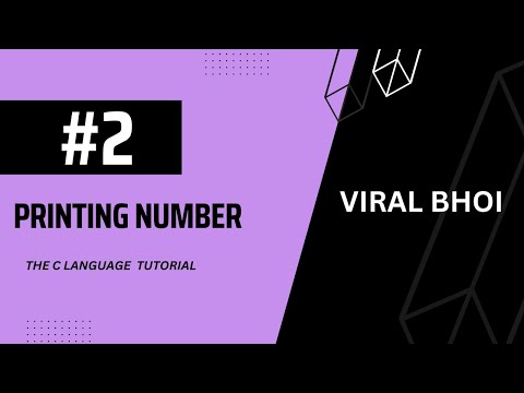 (prg_2) PRINTING NUMBER USING C LANGUAGE #viral #coding #clanguageforbeginners