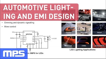 Webinar: Automotive Lighting Design and EMI Best Practices