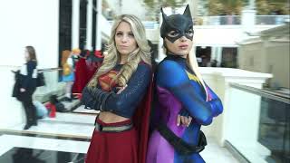 Batgirl & Supergirl Photoshoot