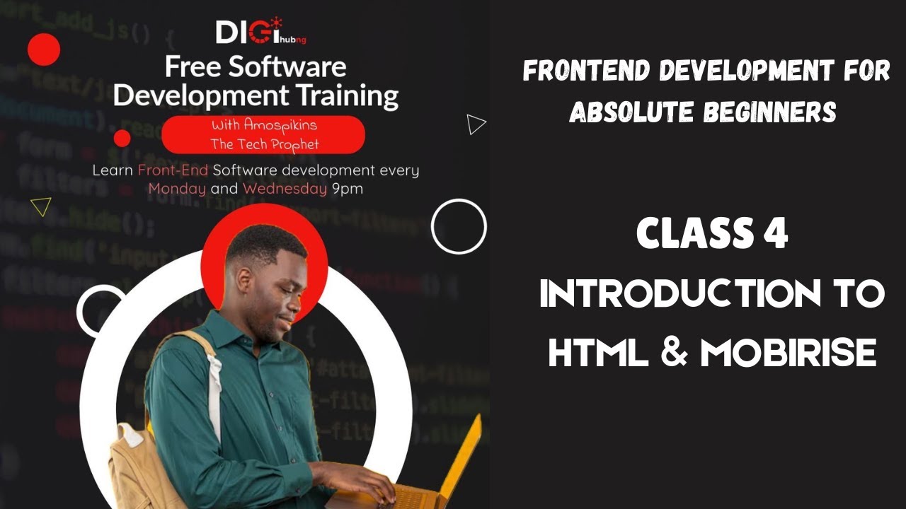 Frontend Development for Absolute Beginners – Live Class 4 (INTRO TO ...