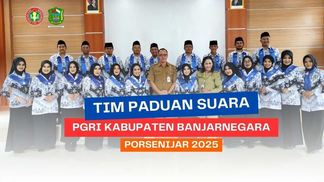 PADUAN SUARA DWIJA GITA SWARA PGRI BANJARNEGARA PORSENIJAR 2025