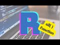 How to use all( ) function in R programming
