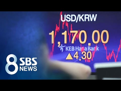 1달러환율 New Update '1달러 1,170원' 2년 3개월 만에 최고…환율 급등 이유는 / SBS