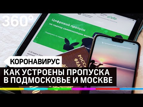 Как устроены пропуска в Подмосковье и Москве. Андрей Воробьёв рассказал подробности