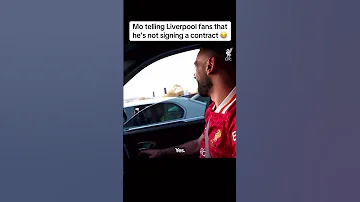 Mo Salah Tells Liverpool Fan That He S Not Signing A Contract LFC Fy Fyp Foru Shorts Explore 