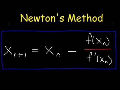 Video: Hoe het Newton calculus gebruik?