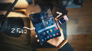 Samsung Galaxy Z Fold 2 | Unboxing, Impressions \& Specs | A Folding Slab of Money