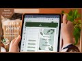 Feline jungle plant journal digital on tablet  how to downloading and use plantcare