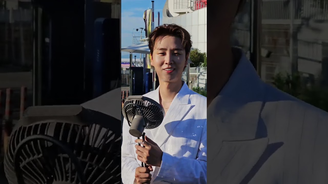 #송민준 퇴근길 #kmif #k_메가아일랜드페스티벌 대한민준들 더위먹었을까봐 걱정하는 🤴   담에 아이스크림 좀 사줘