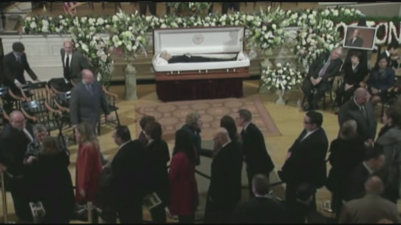 Thousands pay final respects to Menino in Boston - YouTube