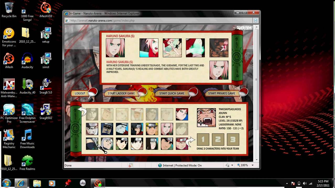 naruto arena characters update