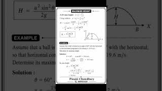 Projectile Motion class 11 #physics #projectilemotion