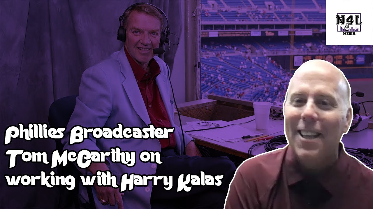Phillies Broadcaster Tom McCarthy on Working With Harry Kalas - YouTube