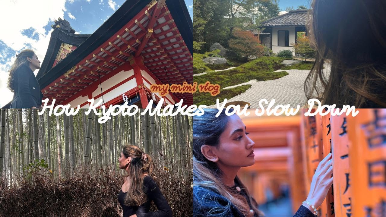 How Kyoto Makes You Slow Down..Japan Vlog Episode 3