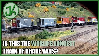 Is This The World's Longest Train of Brake Vans?