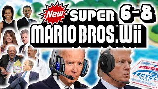 US Presidents Play New Super Mario Bros. Wii (6-8)