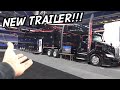 NEW 53' RACE TRAILER SETUP!!!!! THIS IS EPIC!!!!