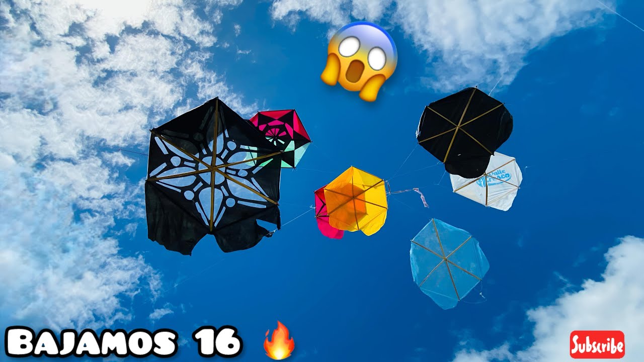 Nos Llevamos 16 🔥 Chichigua Lajiando Volando Chichigua Quemamos 5 😱 Haciendo Guiso Papalote Cometa 