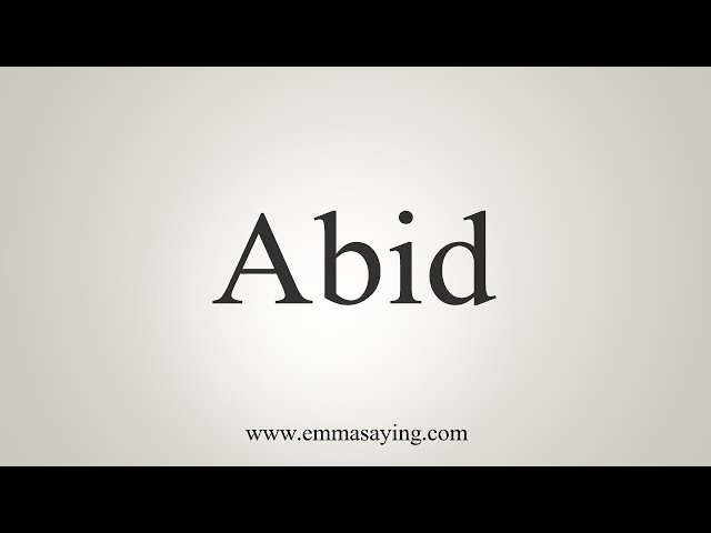 Abid Name Logo Diversity, Equity And Inclusion | Newport News, VA