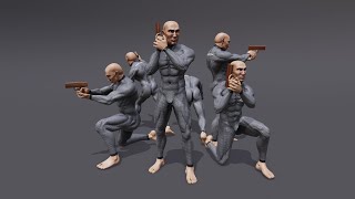 2 Handed Gun Animset Showcase