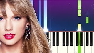 Video thumbnail of "Taylor Swift - You Need To Calm Down (Piano Tutorial)"