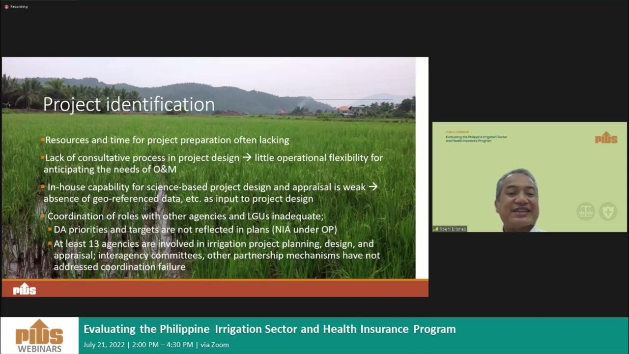 Revitalizing Philippine Irrigation by Dr. Roehlano M. Briones YouTube