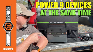 GRID DOWN: Charge Up with the Allpowers S700 Power Station & Solar Panel