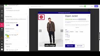 Quick View Features - Upsell page