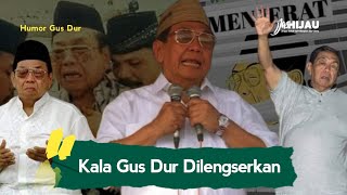 Reaksi Gus Dur Saat Dilengserkan