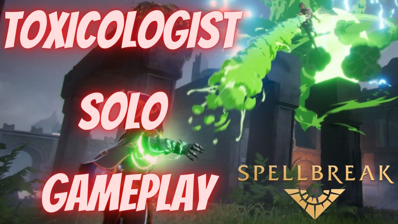 Spellbreak Gameplay | Solo Gameplay | Toxicologist Destroys
