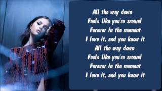 Selena gomez - cologne karaoke / instrumental with lyrics on screen