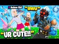 I Pretended To Be An ANIME Girl In Fortnite