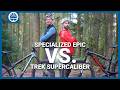 Trek supercaliber vs specialized epic review  xc race bikes showdown