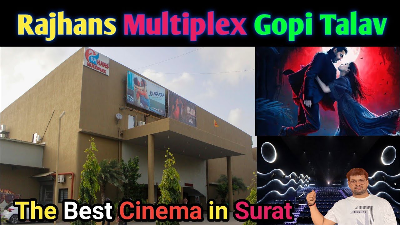 Rajhans multiplex Gopi Talav  | Best Cinema in Surat | Vivek Rj Vlogs 