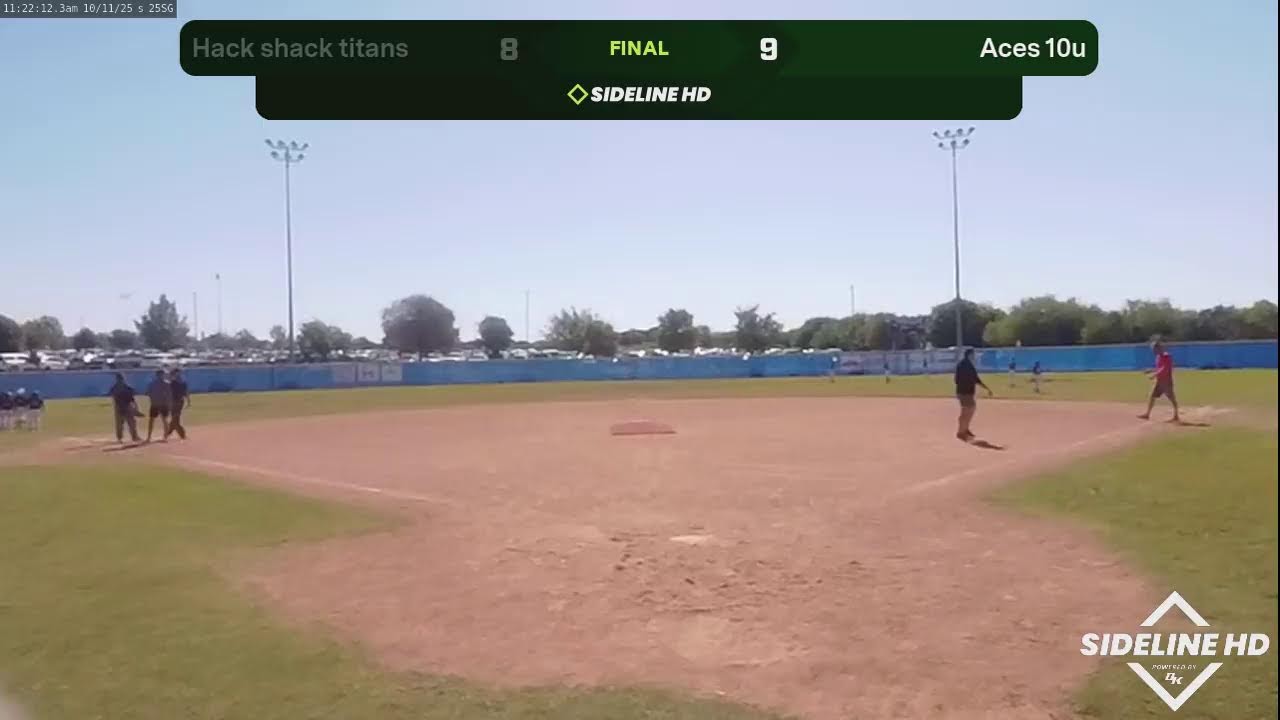 Aces 10u vs. Hack shack titans (2025.10.11)