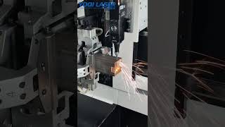 Yongqi Laser Pipe Cutting Machine: Square Pipe Cutting & Sampling