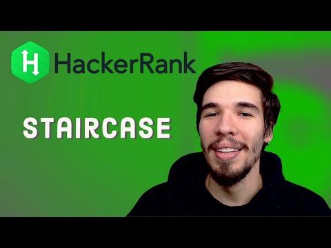 Resolviendo problemas de HackerRank - Staircase