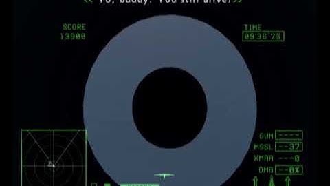 No Terrain Collision - Ace Combat Zero Demo