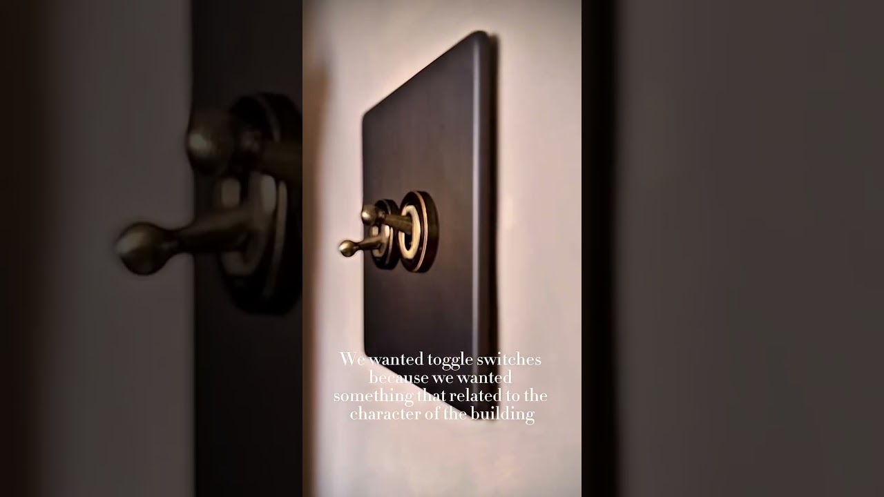 Heritage Brass Matt Bronze & Antique Brass Light Switches