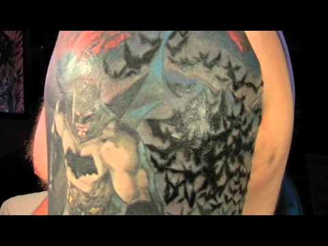 batman half sleeve tattoo youtube batman half sleeve tattoo youtube