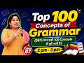 SSC CGL 2026 English | Top 100 Grammar Class 7 | Rules 76 - 90 | Neetu Ma'am