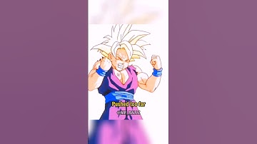 Gohan unlocks Super Saiyan 2!「dbz edit」#gohan #goku #cell #dragonballz #anime #shorts