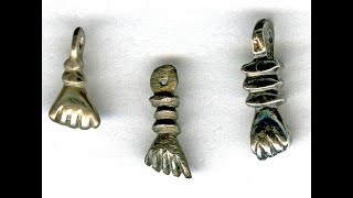 Thumbnail for History of the United States in 100 Objects -- 19: Three Silver Higa Amulets, mid-1700s