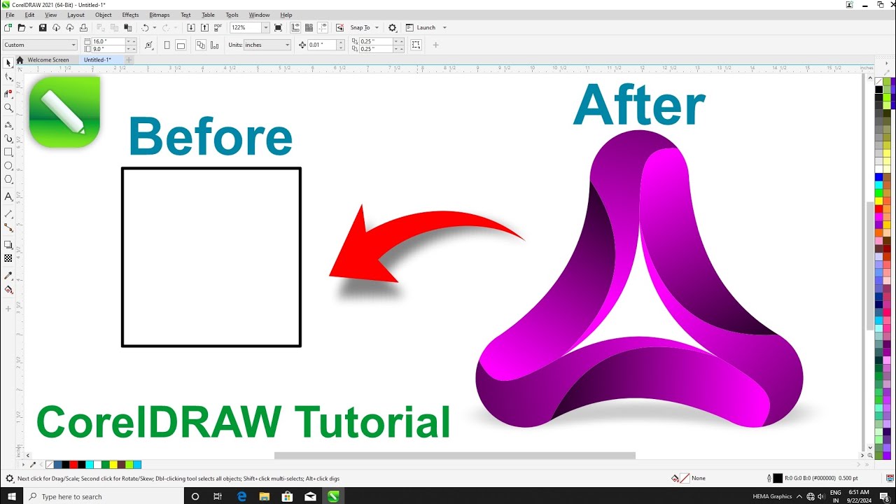 Best Design in Coreldraw - YouTube