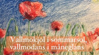 Majas alfabetssånger: Vallmo (med text) | Bokstaven V