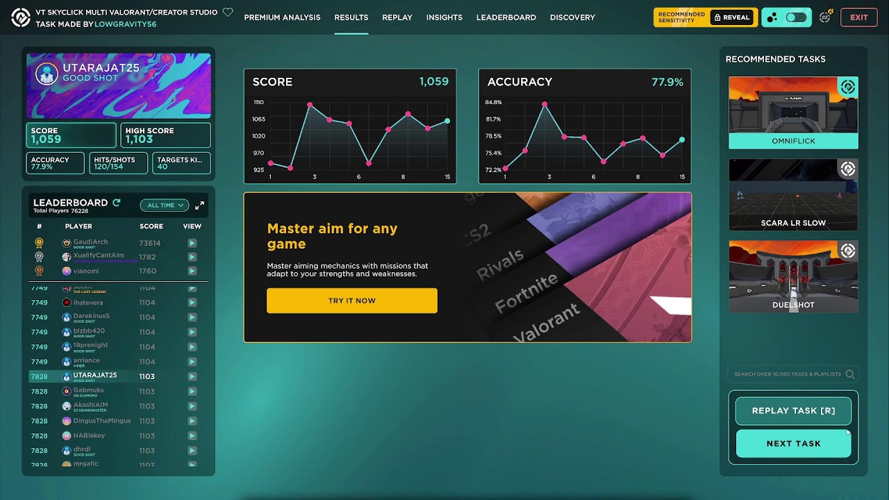 Aimlab's Road to Ascendant Complete