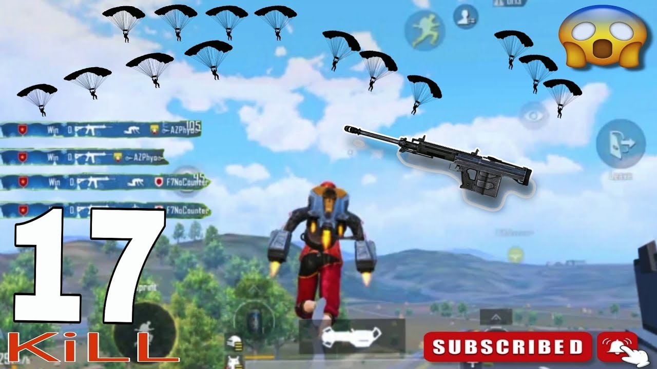 17 kills😈 BEST GAMEPLAY AMR ISNIPER IN MECHA FUSION || Blacknoyon gaming